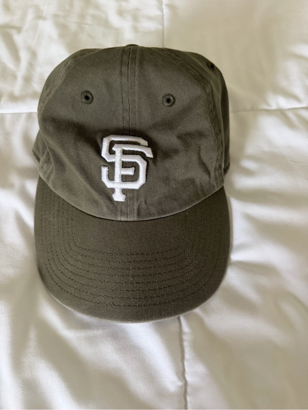 San Francisco Logo Olive Kids Baseball Cap